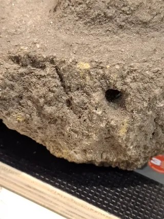 Fuente de piedra decorativa