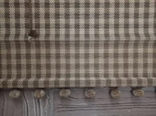 2 Estores de bambú para puerta y ventana.