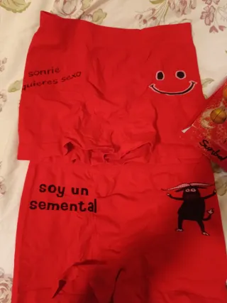 Calzoncillos Boxer Rojos Divertidos