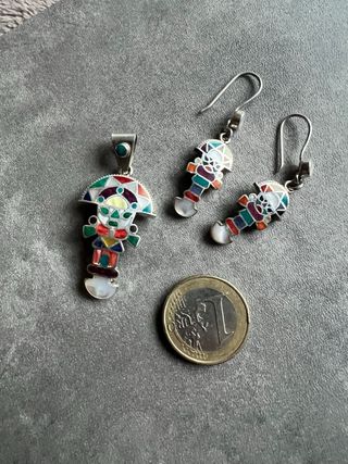 Joyería Plata Peruana 950 Incrustada