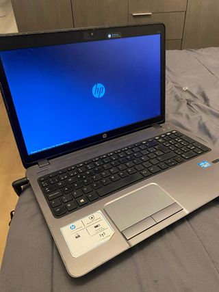 HP ProBook Portátil Plata y Negro