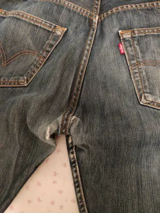 2x Levi's 501 Jeans Azules