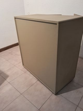 ARMARIO bajo resina 90x47x95 cm. ZAPATERO. ARCHIVO