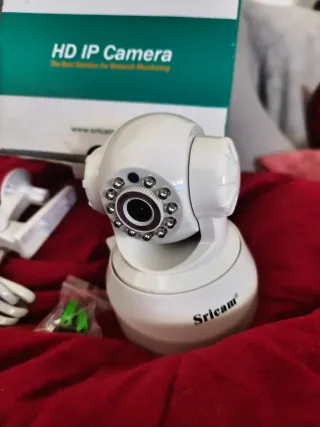 Cámara Vigilancia Interior Sricam IP Visión Noctur