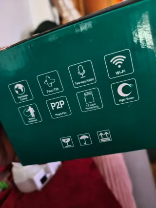 Cámara Vigilancia Interior Sricam IP Visión Noctur