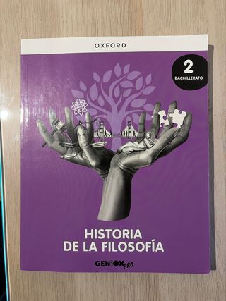 Historia de la Filosofía 2º Bachillerato. Libro...