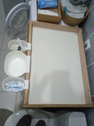 Cambiador Ikea Madera