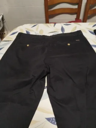 Dos pantalones Dustin, Negro -Azul Oscuro.