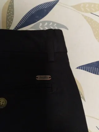 Dos pantalones Dustin, Negro -Azul Oscuro.