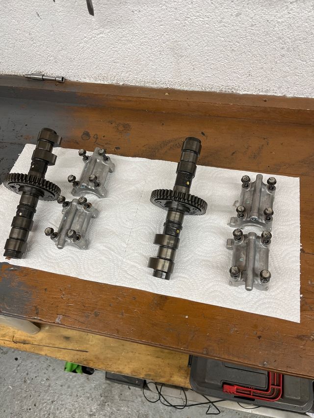 Árboles de levas VFR750 1992 Admisión/Escape