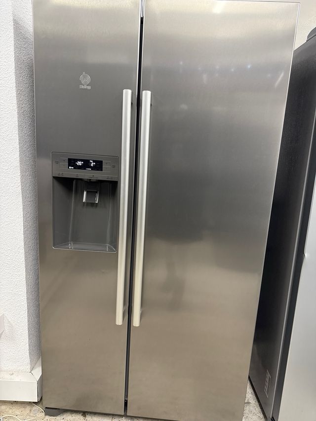 Nevera Americana Acero Inoxidable