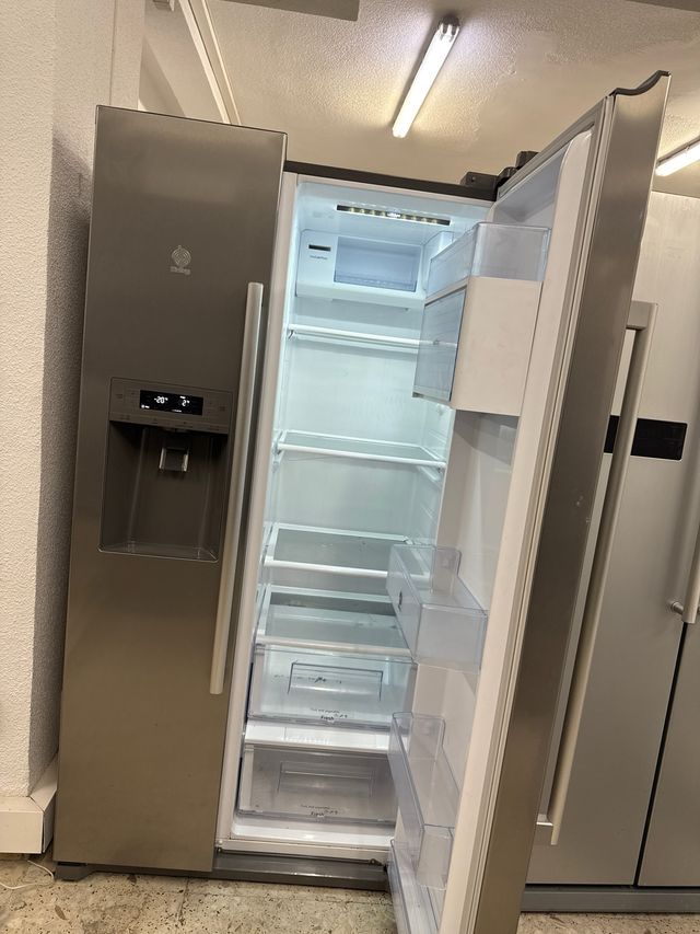 Nevera Americana Acero Inoxidable