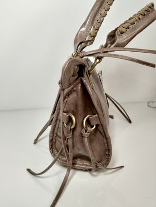 Mini borsa marrone bronzo nuova