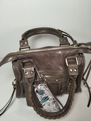 Mini borsa marrone bronzo nuova