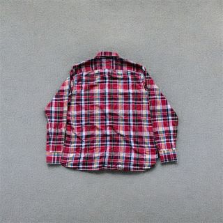 Camicia Tommy Hilfiger a quadri rossa L