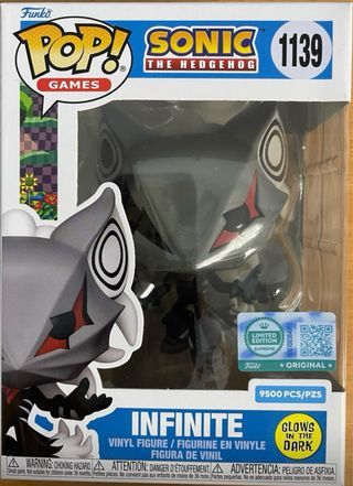 Funko Pop! Sonic 1139 Infinite Edición Limitada