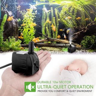 Mini pompe ad acqua per acquario, ultra silenziosa