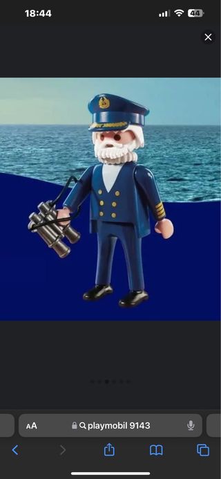 Playmobil Capitán de Barco 9143