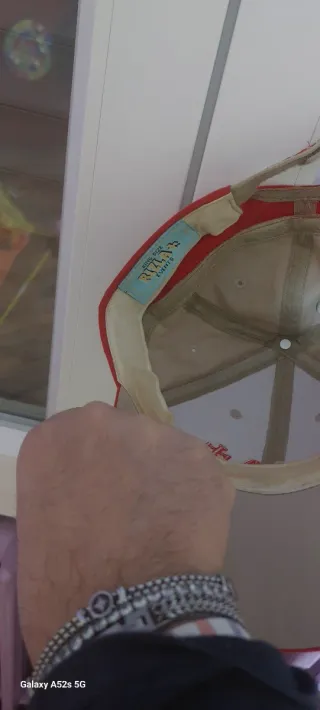 Berretto Rizla Events beige/rosso