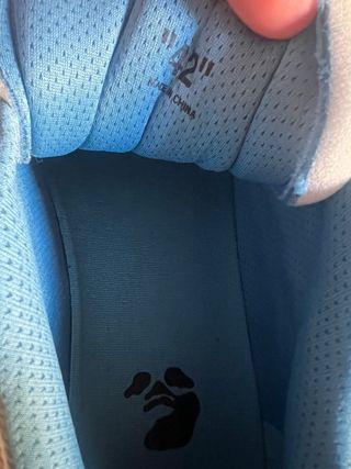 Sneakers Off-White Blu e Bianche