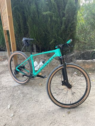 Bicicleta MTB Rockrider Race 740 Menta