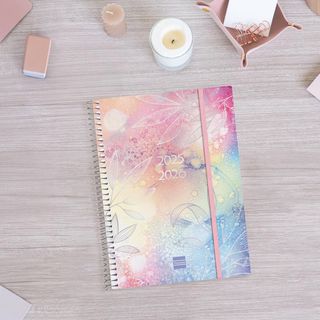 Finocam - Agenda Espiral 18 Meses 2025 2026 Semana