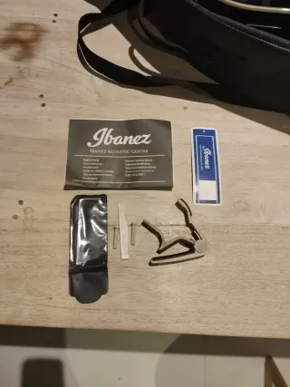 Guitarra Acústica Ibañez Negra