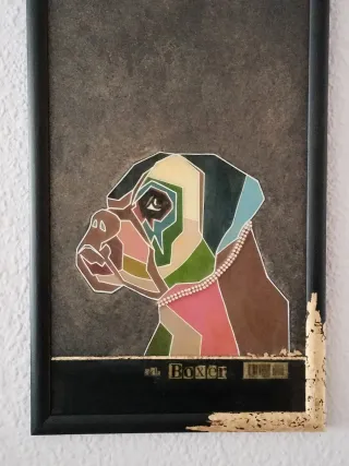 Cuadro Bóxer Decorativo