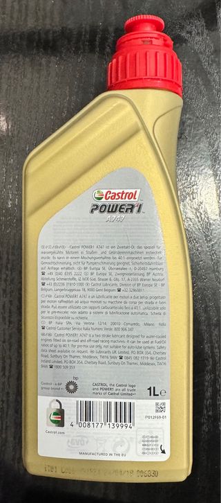 Castrol Power 1 A747 1L Aceite 2T