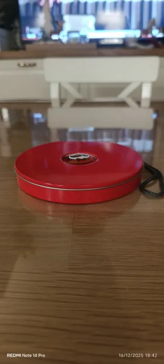 Porta CD Pringles rosso