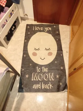 Alfombra infantil color azul