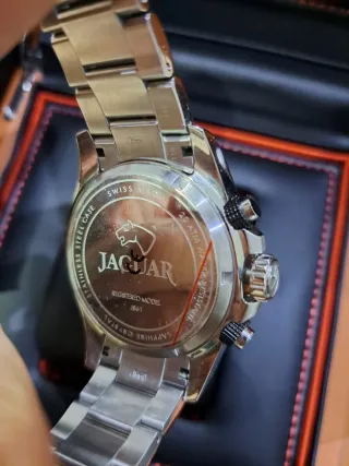 Jaguar J863/3 Cronógrafo Suizo Nuevo