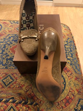 Scarpe Gucci Beige/Marrone Taglia 38