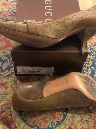 Scarpe Gucci Beige/Marrone Taglia 38