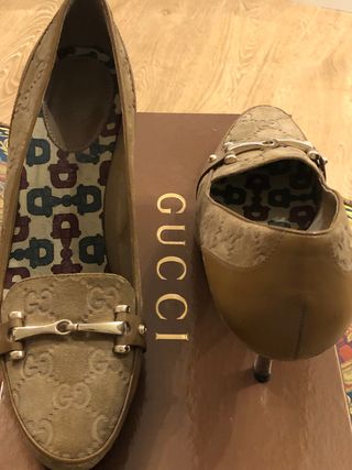 Scarpe Gucci Beige/Marrone Taglia 38