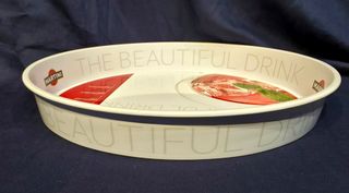 Lotto 3 vassoi vintage in latta