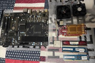 Componentes PC: Placa Base MSI, CPU, GPU, RAM