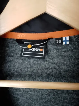 Felpa in pile Icepeak donna con cappuccio grigia