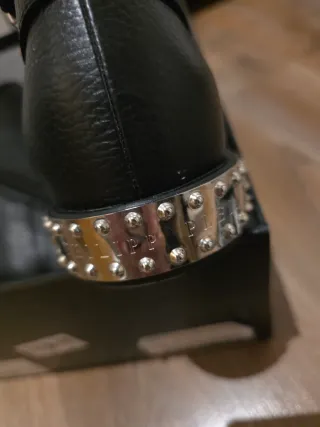 Botines Philipp Plein Negros Piel Hombre