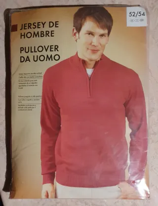 Pullover Hammerfield Uomo Rosso Taglia L