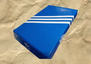 Adidas Samba Naranja y gris claro