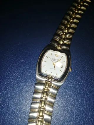 Relógio Duward Diplomatic Quartz Dourado/Branco