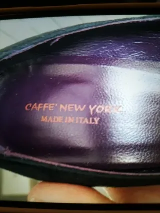 Zapatos de ante negros talla 39