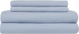 Todocama - Set di lenzuola in microfibra 4 pezzi - Azzurro