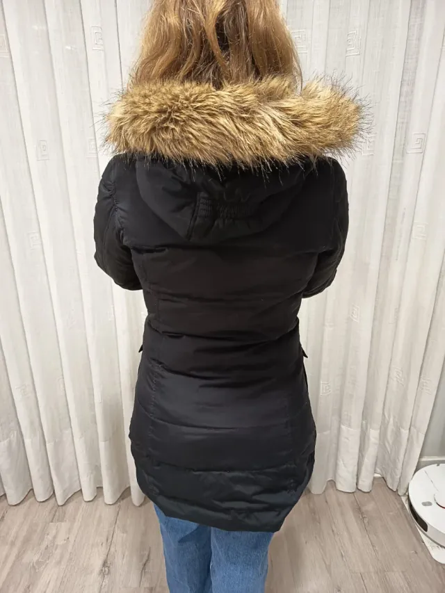 Plumífero Tommy Hilfiger negro talla S