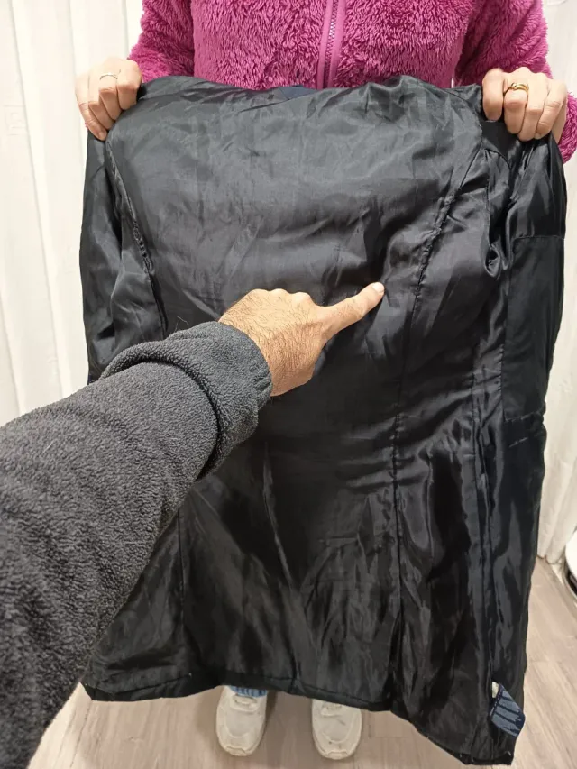 Plumífero Tommy Hilfiger negro talla S