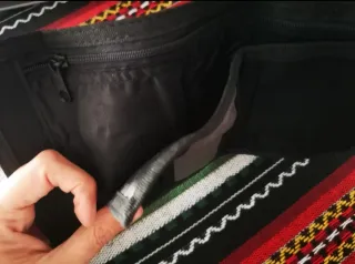 Cartera Jansport Hombre Gris Multicolor