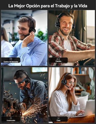 TeckNet Auriculares Bluetooth Inalámbricos Diadema