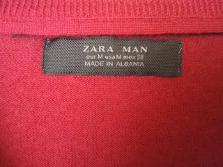 Jersey Lana Pico Zara M NUEVO
