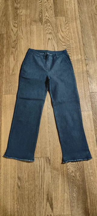 Pantaloni in denim blu da ragazza